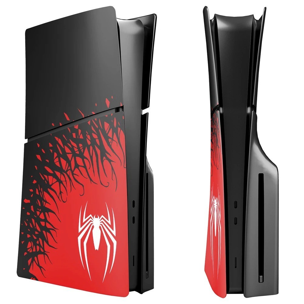 🎮Limited Edition Spider-Man Faceplate For PS5 Slim Hard Replacement Cover US🕷️