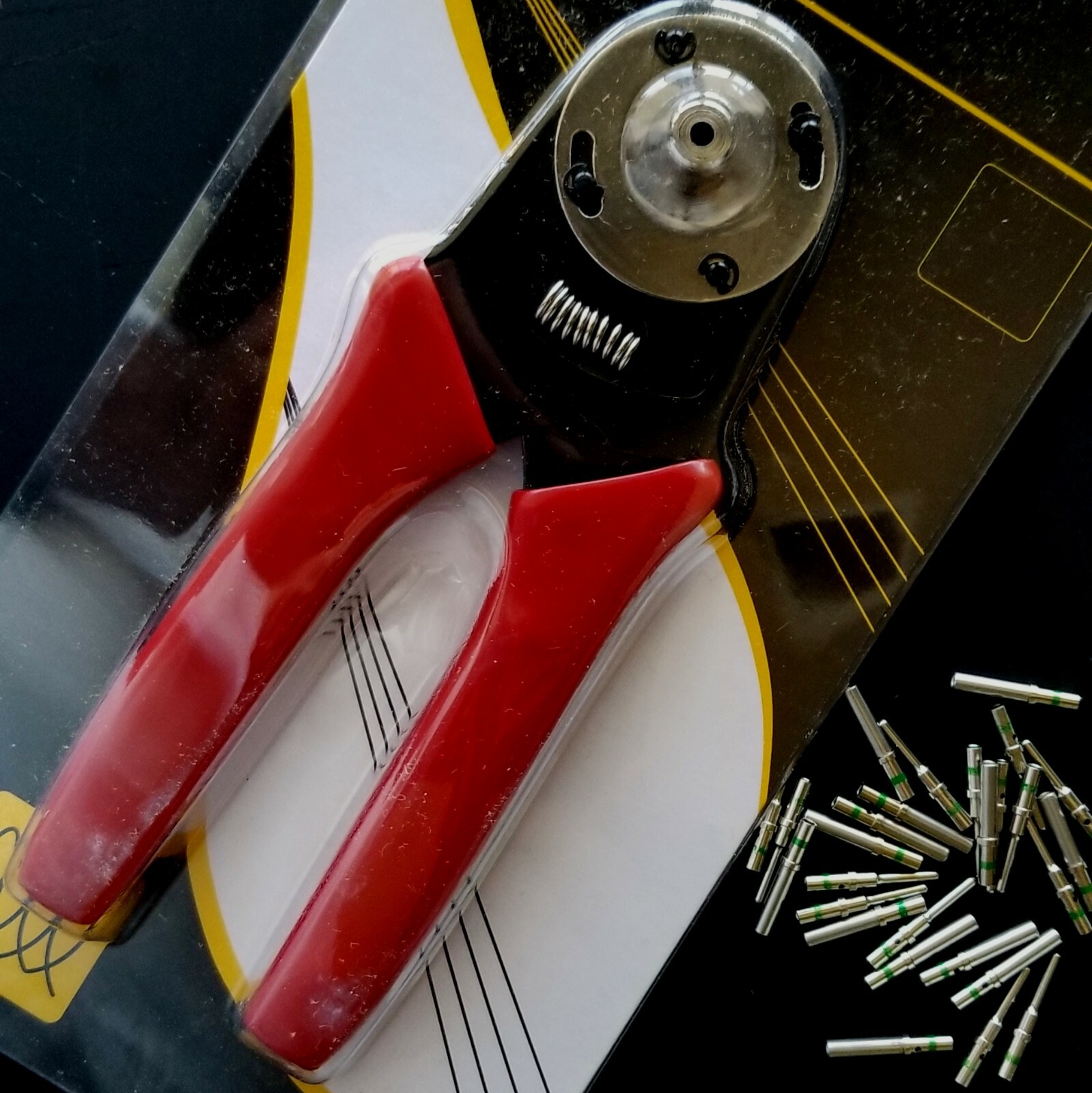 Deutsch 4-Way Indent Closed Barrel Terminal Crimp Tool 16-14 AWG +20 solid pins