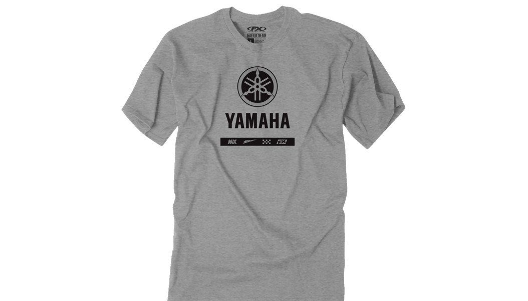 NEW FACTORY EFFEX Yamaha Alpha T-Shirt - Gray/Black - M/L/XL/XXL - MOTORCYCLE