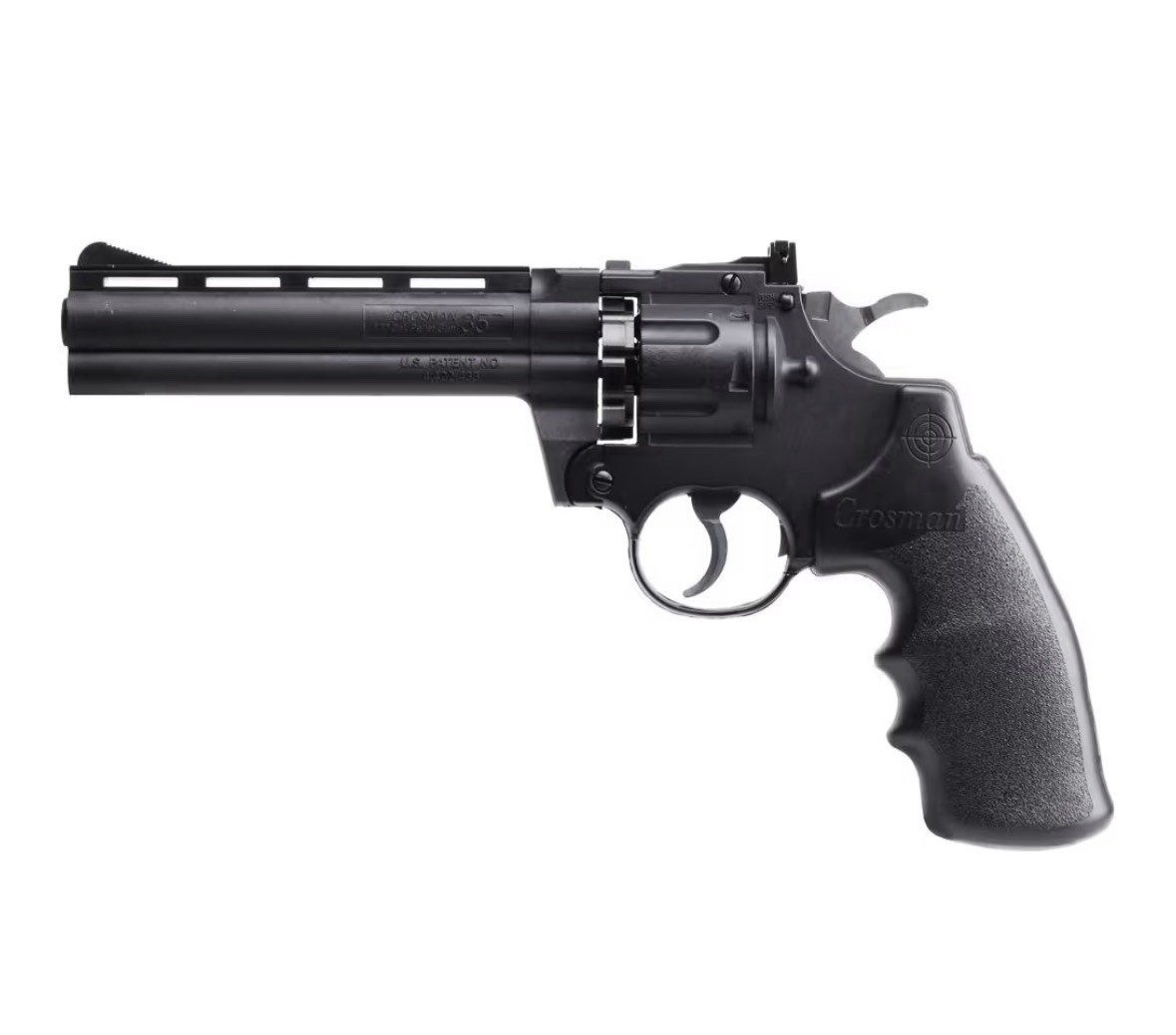 Crosman 357 Vigilante Semi-Auto CO2 Pellet Revolver 6” Barrel 10-shot .177 4.5mm