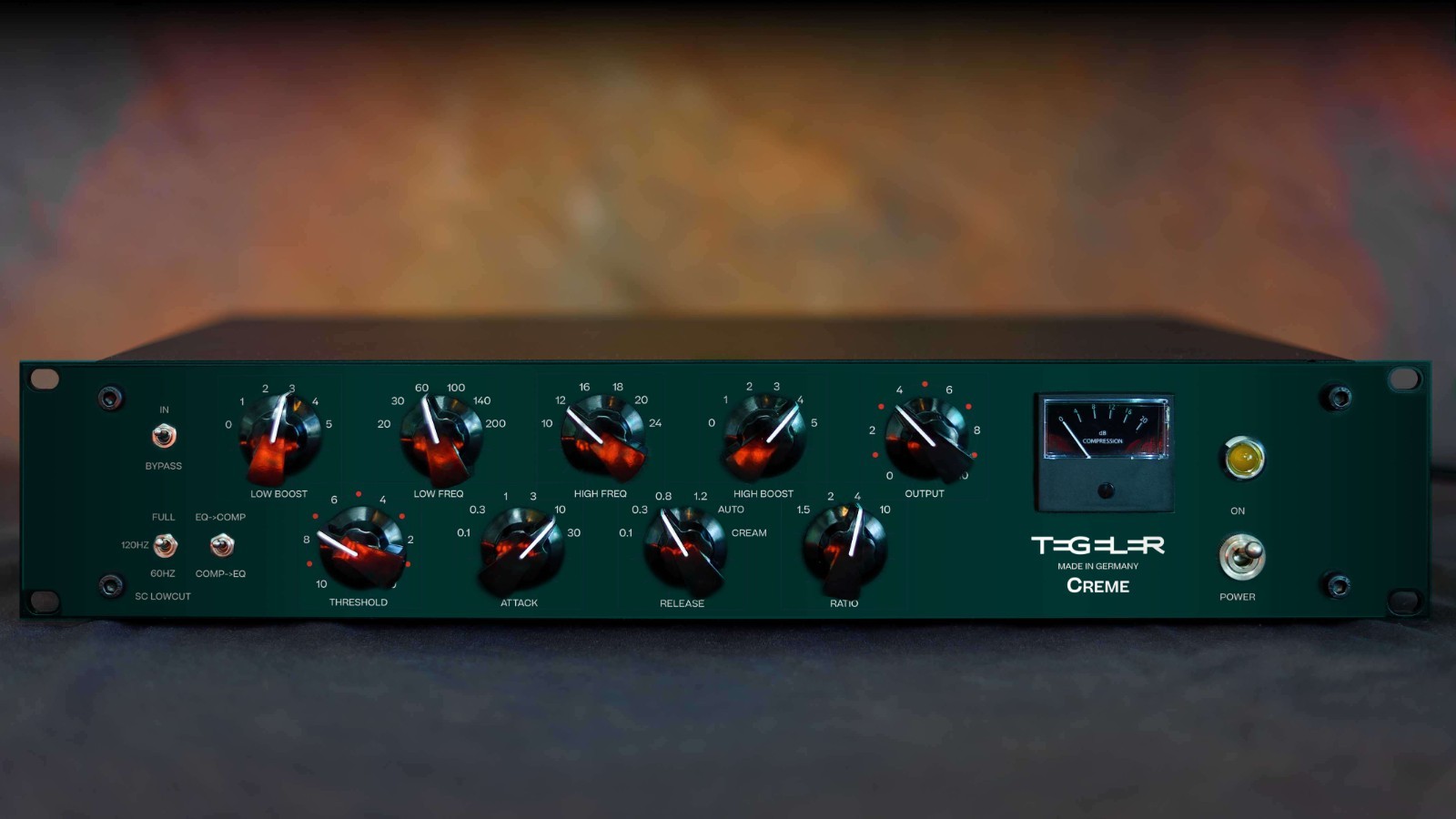 Tegeler Audio Creme Bus Compressor and Mastering Equalizer