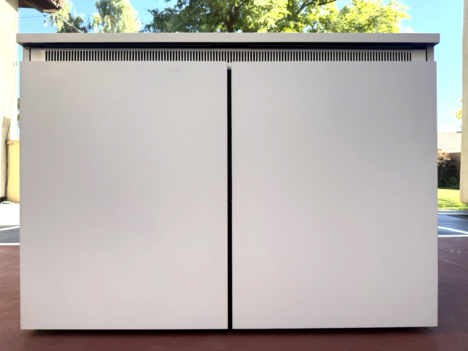 Middle Atlantic C5-FF27-2 Complete Credenza 28U Rack Frame 27in Depth (White)