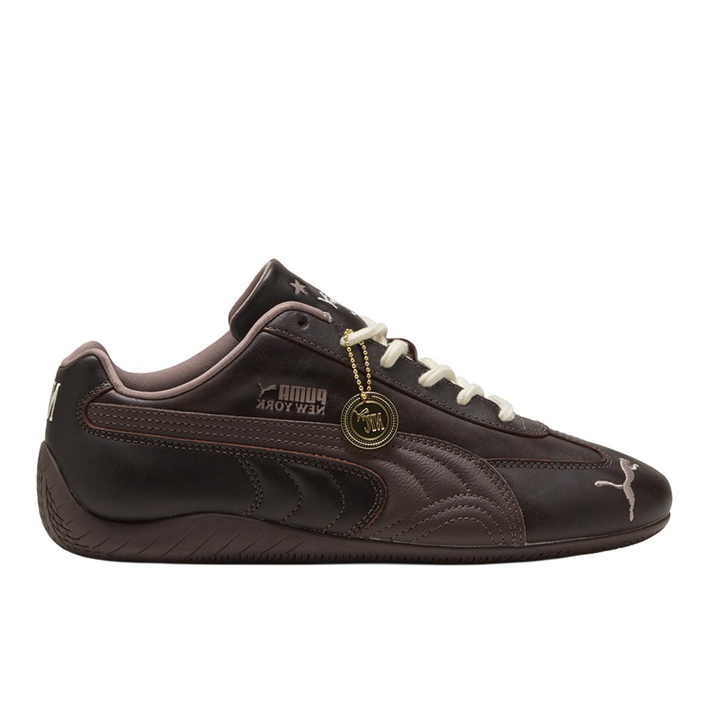 PUMA Speedcat Og New York Lace Up  Womens Brown Sneakers Casual Shoes 40671601