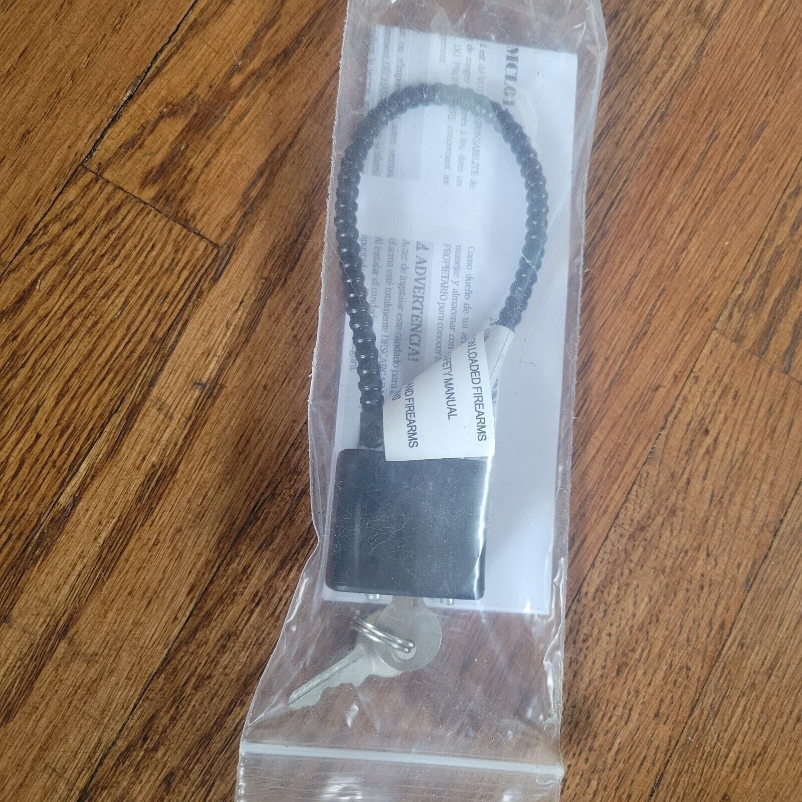 Mascon MCLO1-P Gun Lock Universal  Cablelock Black Safety NEW