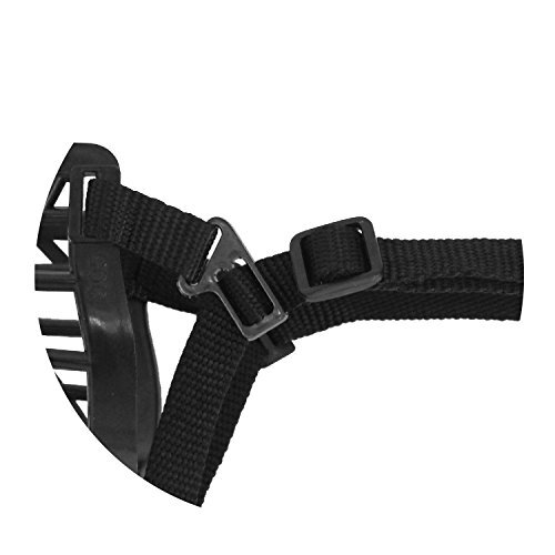 Heavy Duty Dog Basket Muzzles Breathable Cage Muzzle for Large Dogs, Medium