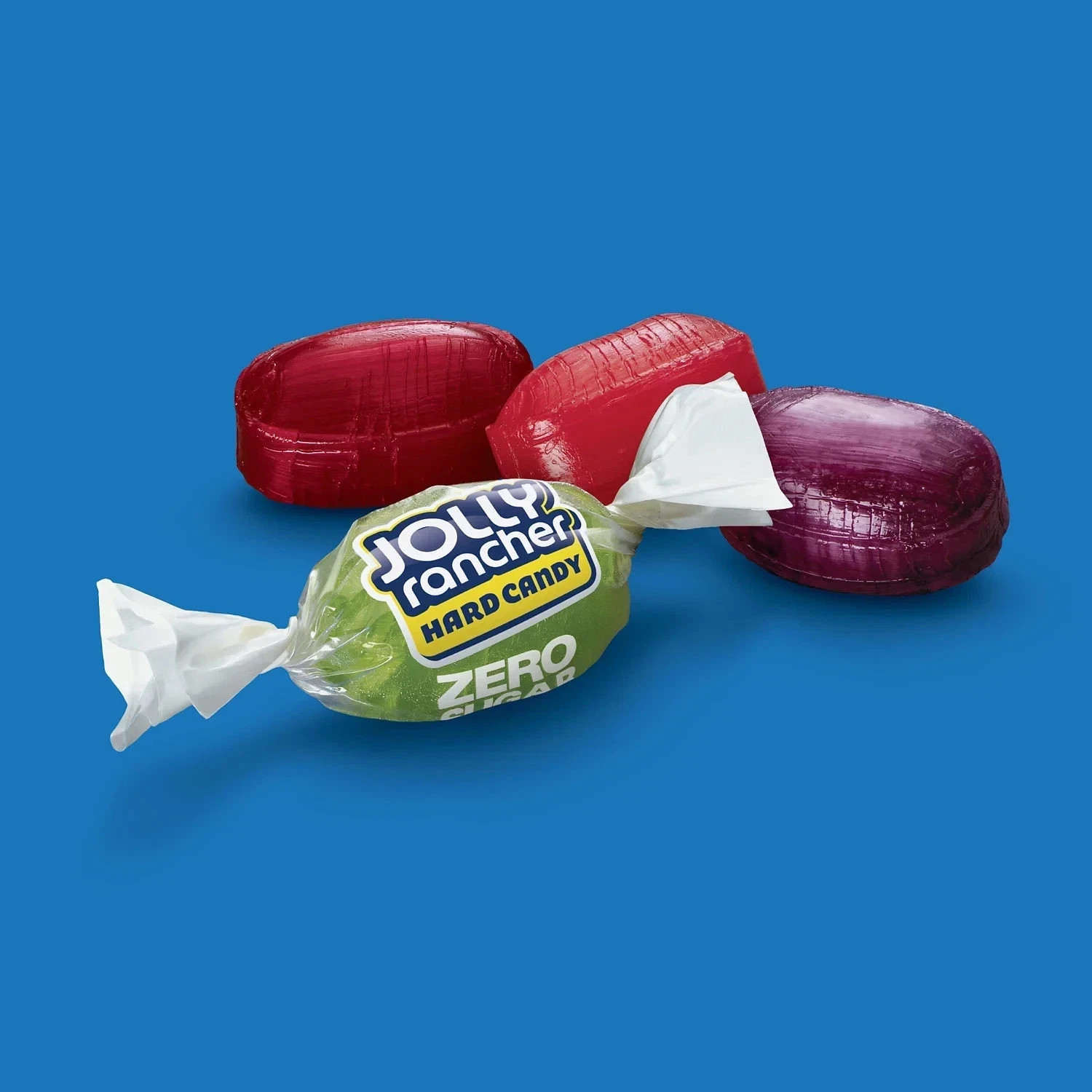 Jolly Rancher Zero Sugar Free Assorted Fruit Flavors, Bulk Hard Candy (1 Pound)
