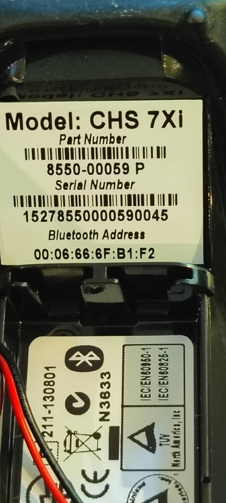 Socket Mobile CHS 7Xi Barcode Scanner Gray