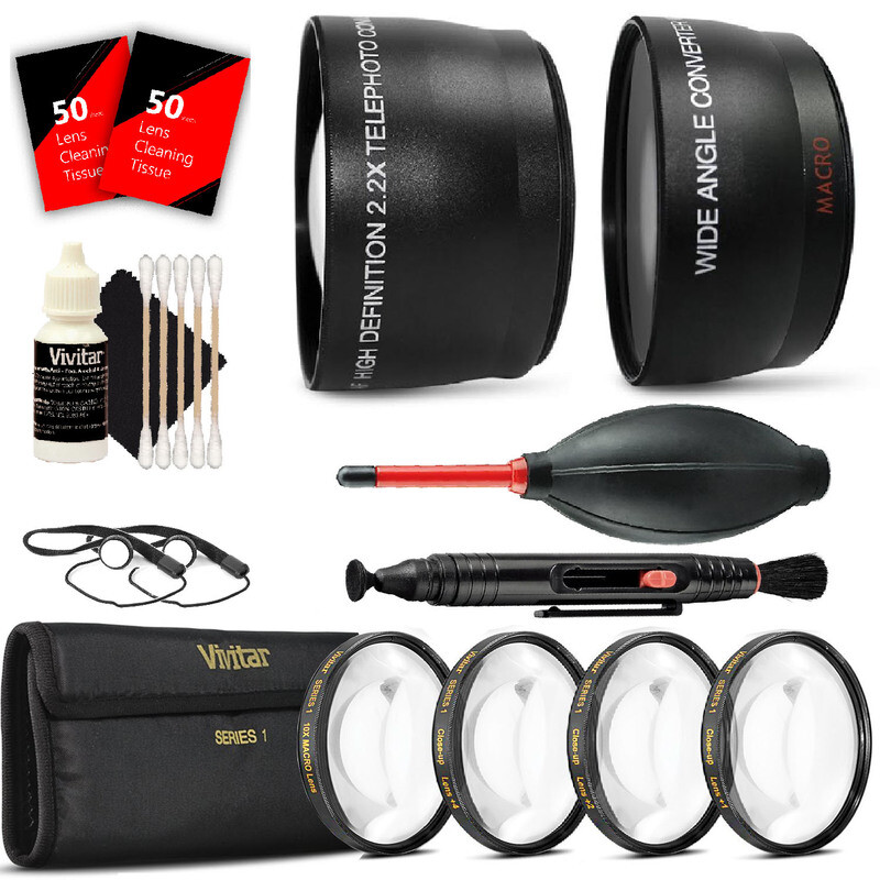 52mm Wide Angle Lens Kit for Nikon D7000/D7100/D7200 and All Nikon DSLR Camera