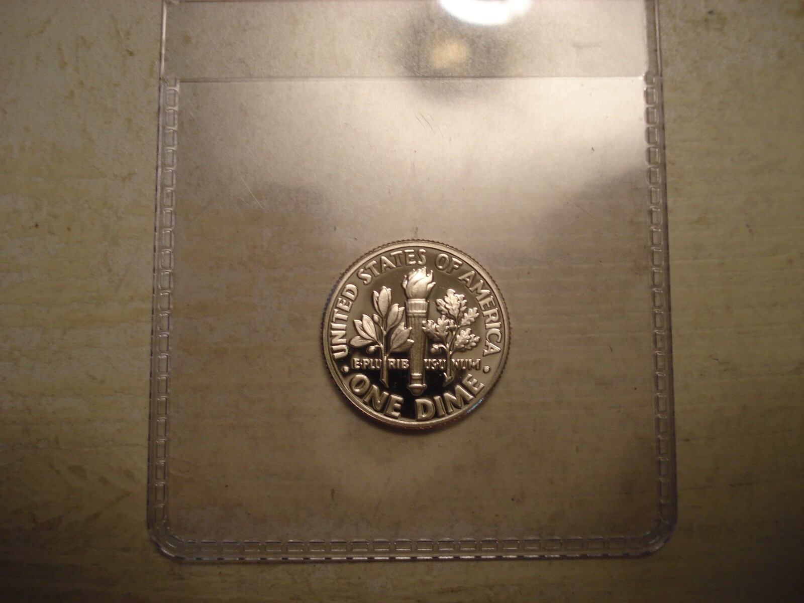 1996-S PROOF CLAD ROOSEVELT DIME