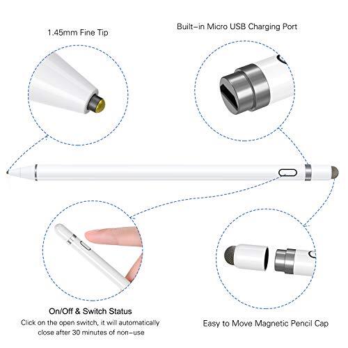 Lapiz Capacitivo Activo Compatible Con Pantallas Tactiles Ios Y Android, Lapi...