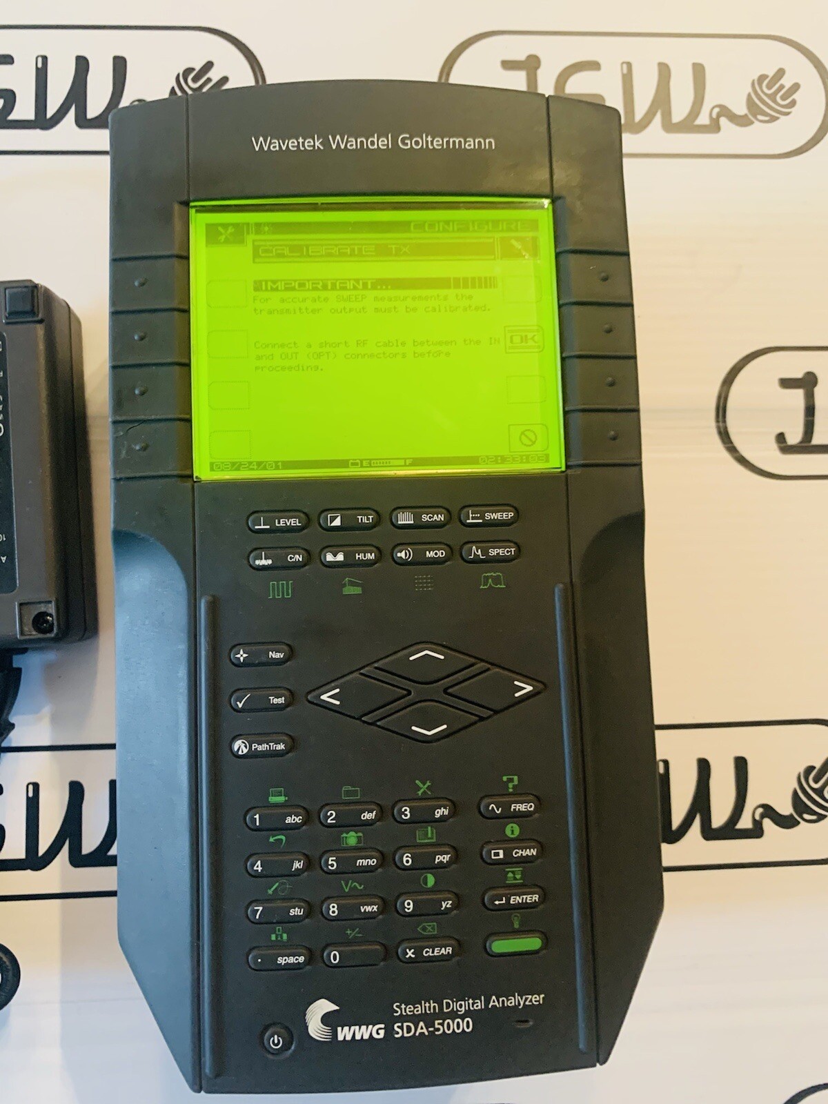 WaveTek Wandel Golterman WWG SDA-5000 Stealth Digital Analyzer Cable tester