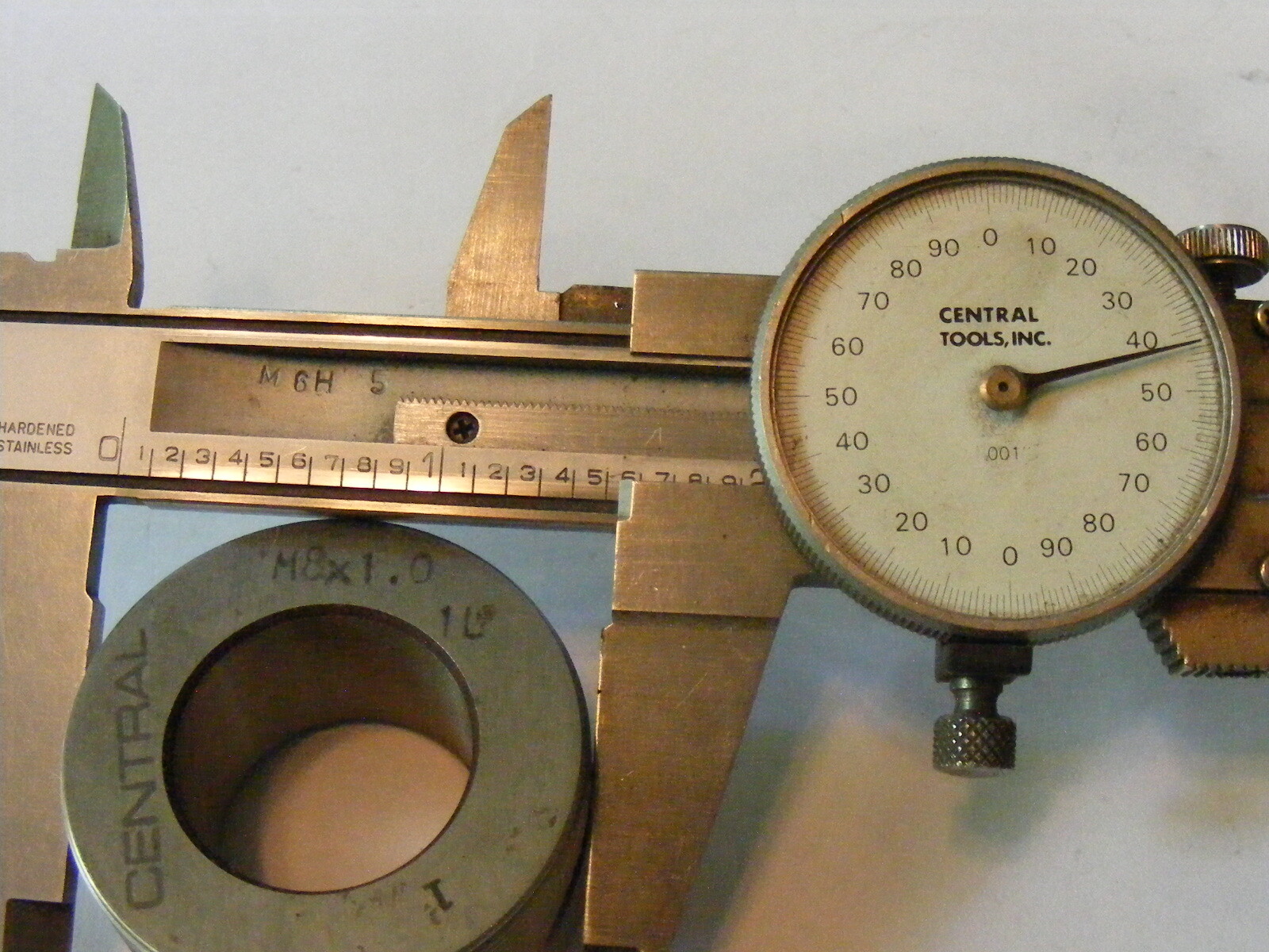 Central M8 x 1.0 N2 1L Thread Roller Die Roll