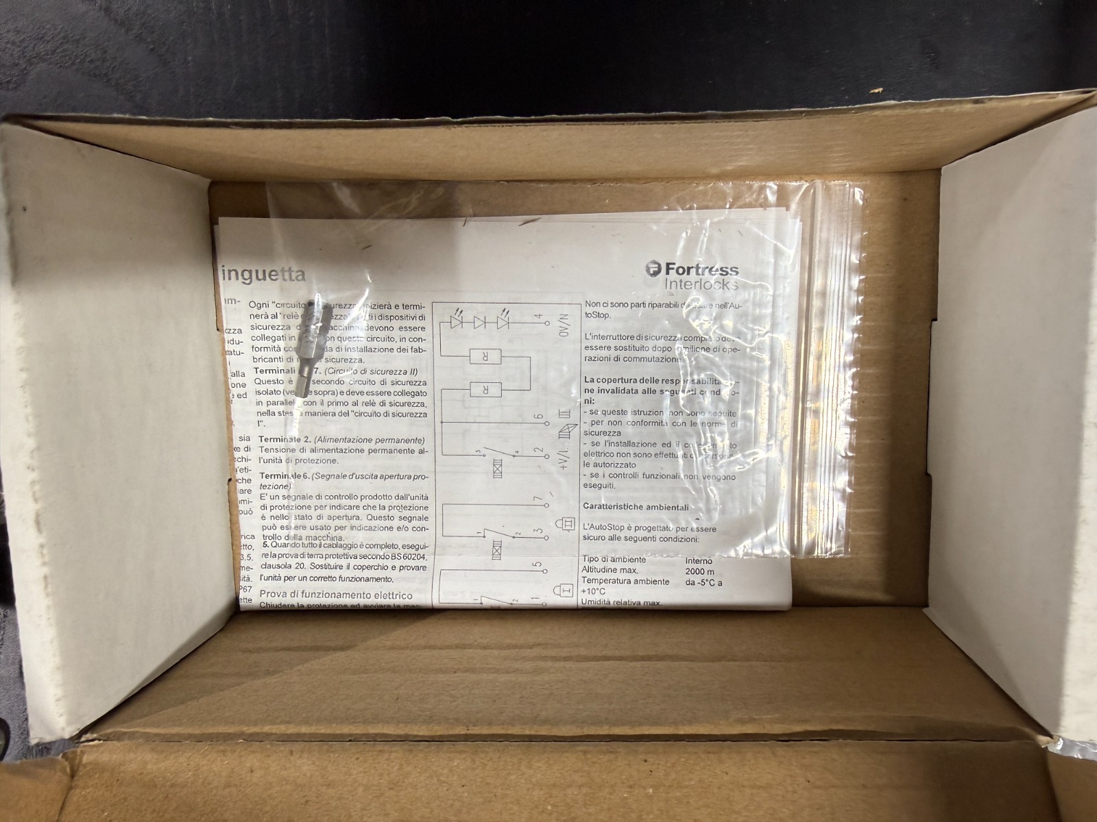 FORTRESS INTERLOCKS ATSTOP024X013 - ITEM#772