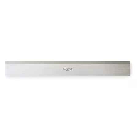 Starrett 385-24 Steel Straight Edge, 1 Bevel, 24 In