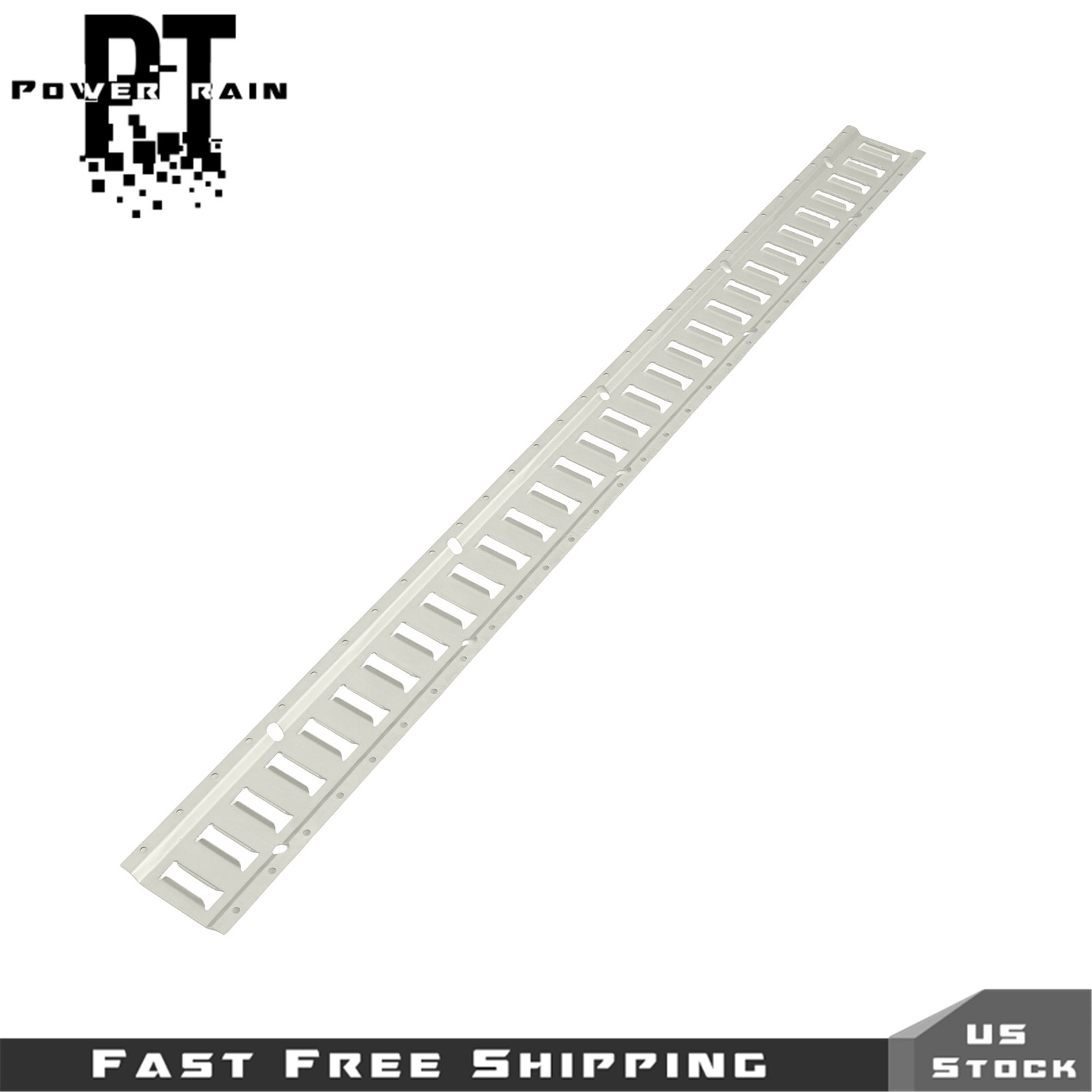 8x 5' Galvanized E-Track for Enclosed Trailers Cargo Trucks Vans Haulers