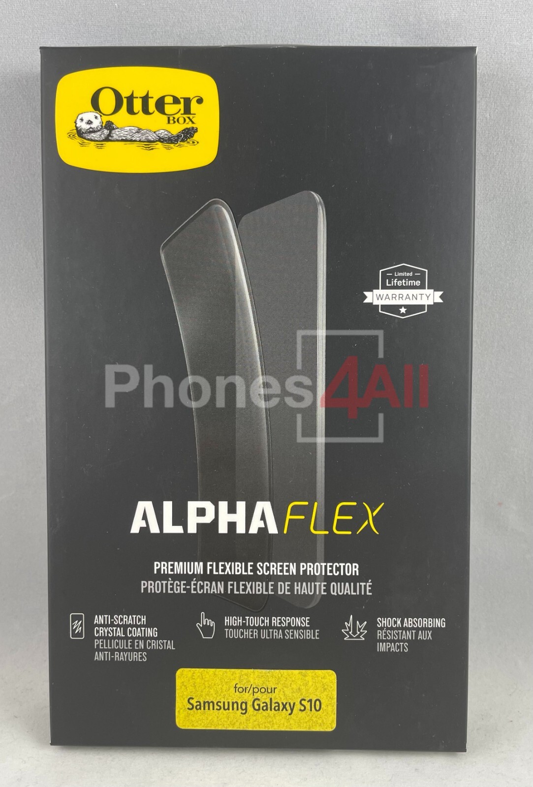 Otterbox ALPHA FLEX Anti Scratch Screen Protector Samsung Galaxy S10