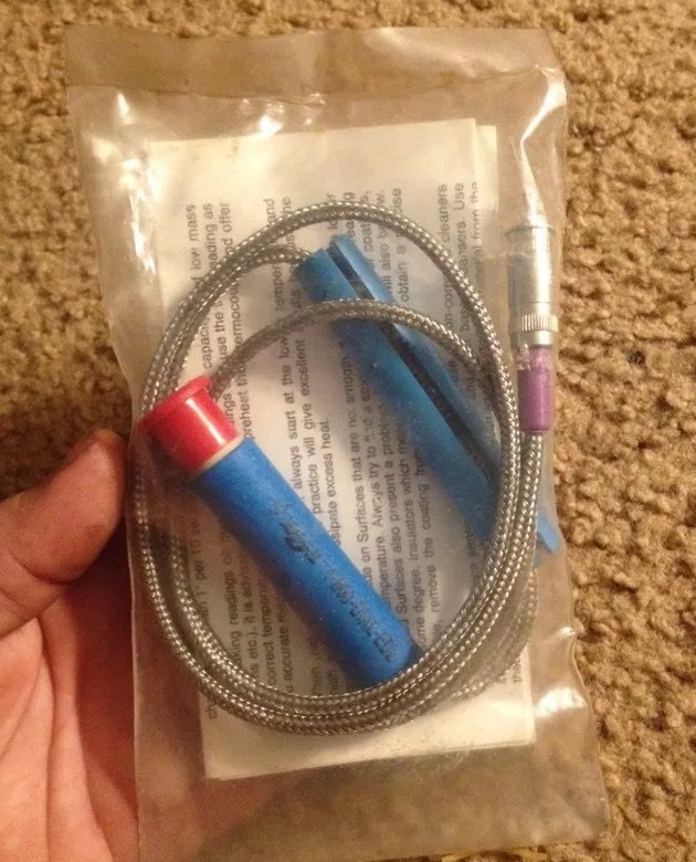 EDL Mini Versatile Surface Sensor EN-SS Pocket Probe Pyrometer Thermocouple Temp