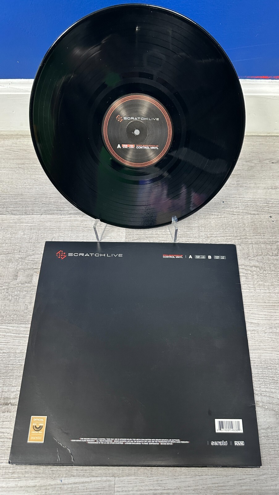 Serato Scratch Live Control Vinyl Black