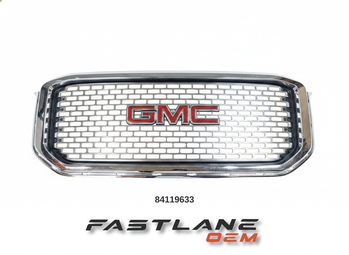 2015-2020 GM GMC Yukon Front Upper Grille Assembly 84119633 OEM