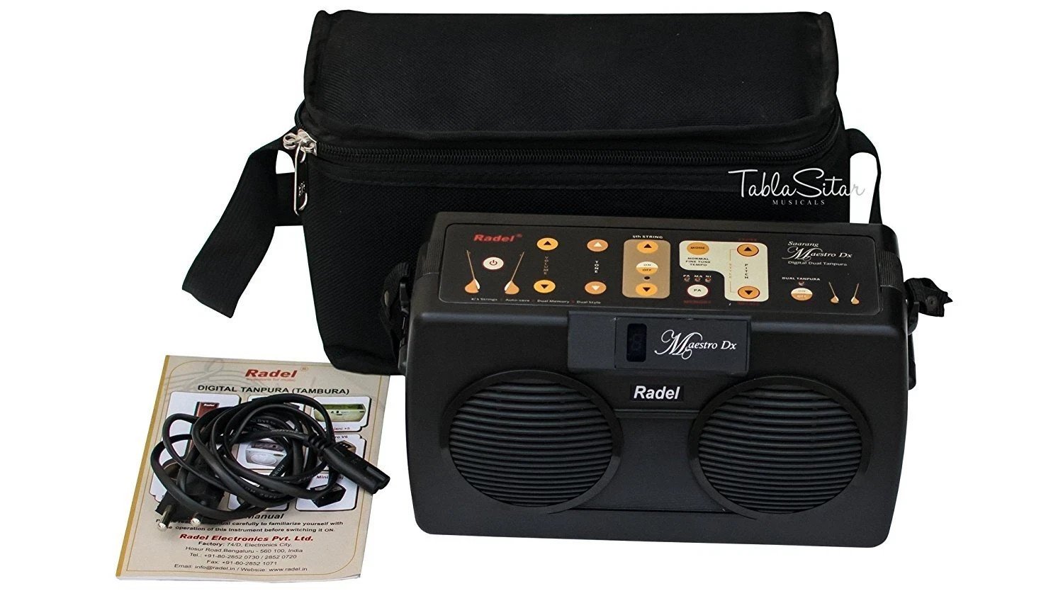 Radel Saarang Maestro DX Digital Tanpura With Bag and 3 Years warranty