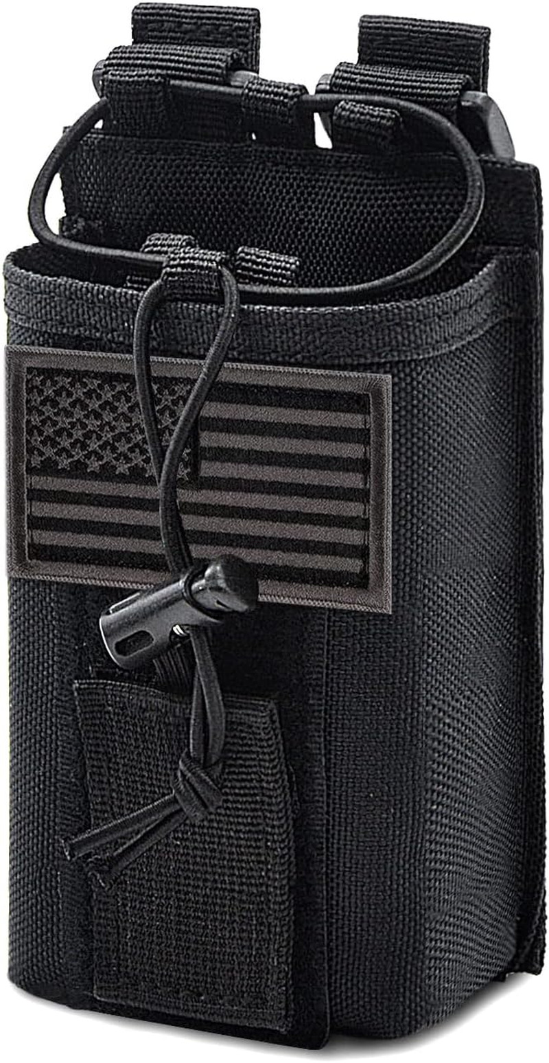 Molle Radio Pouch Holster Tactical Holder Duty Belt Accessories Military Heavy B