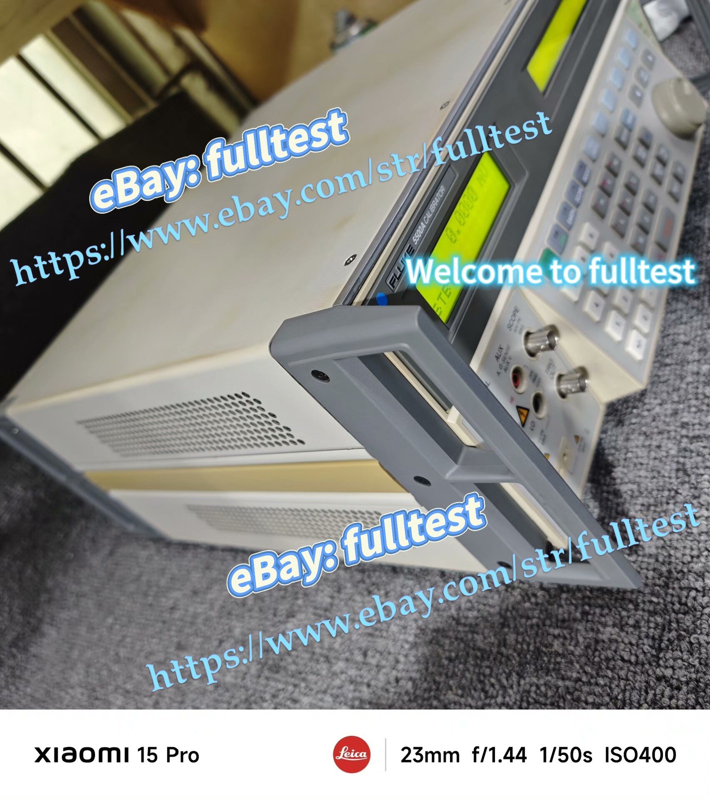 1PCS Fluke 5500a multifunctional calibrator -fulltest