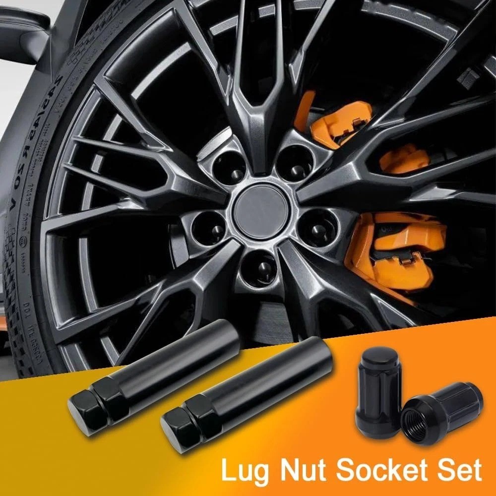 6 & 7 Spline Lug Nut Socket Key Tool - Aftermarket Wheel Lock Tool Kit