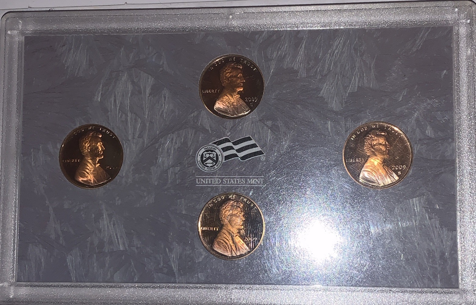 2009-S Lincoln One Cent Bicentennial Proof Set -TONING