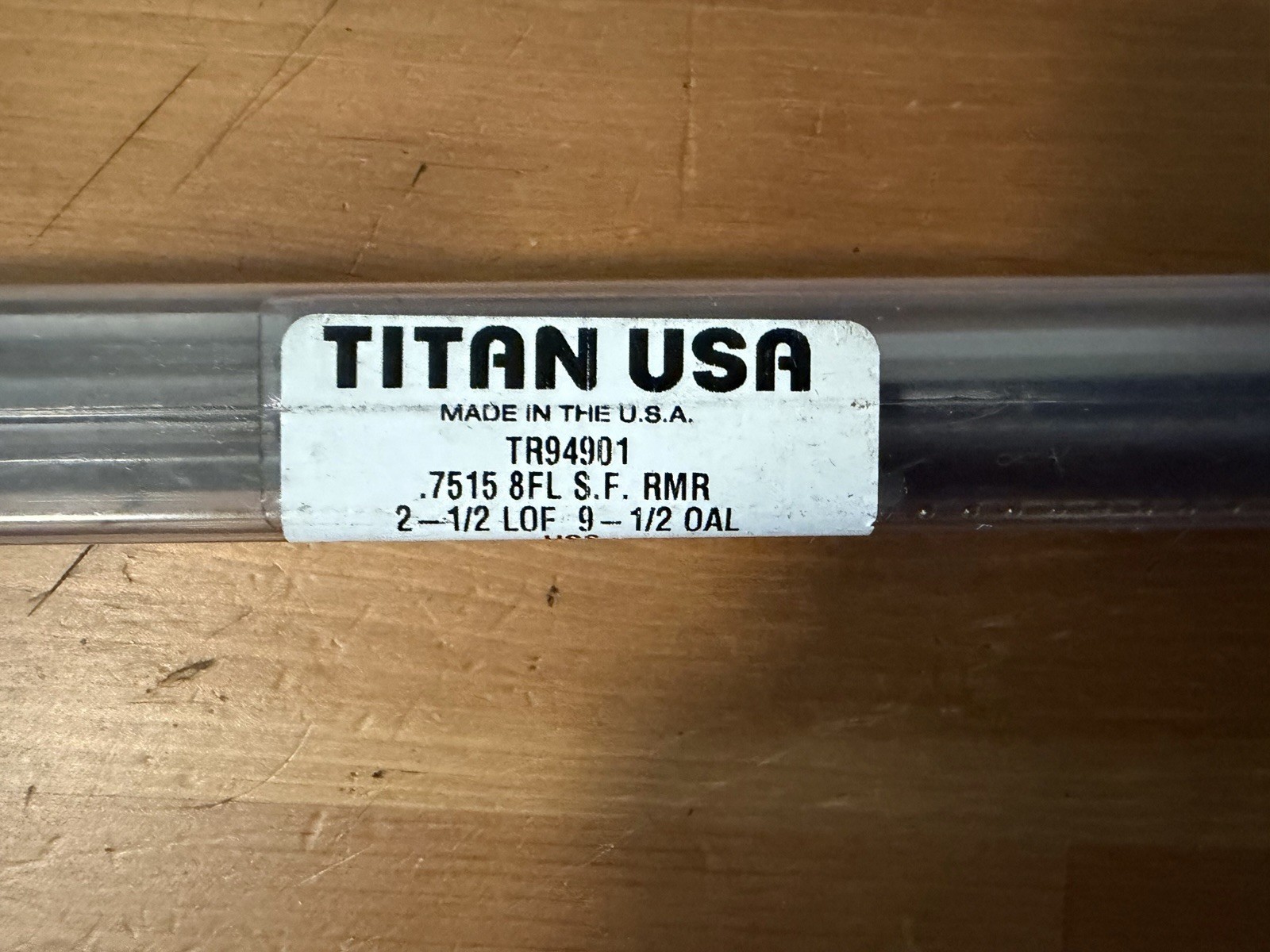 .7515” Dia .  American Made By Titan, Excellent Condition. Only Reamed 2 Holes!
