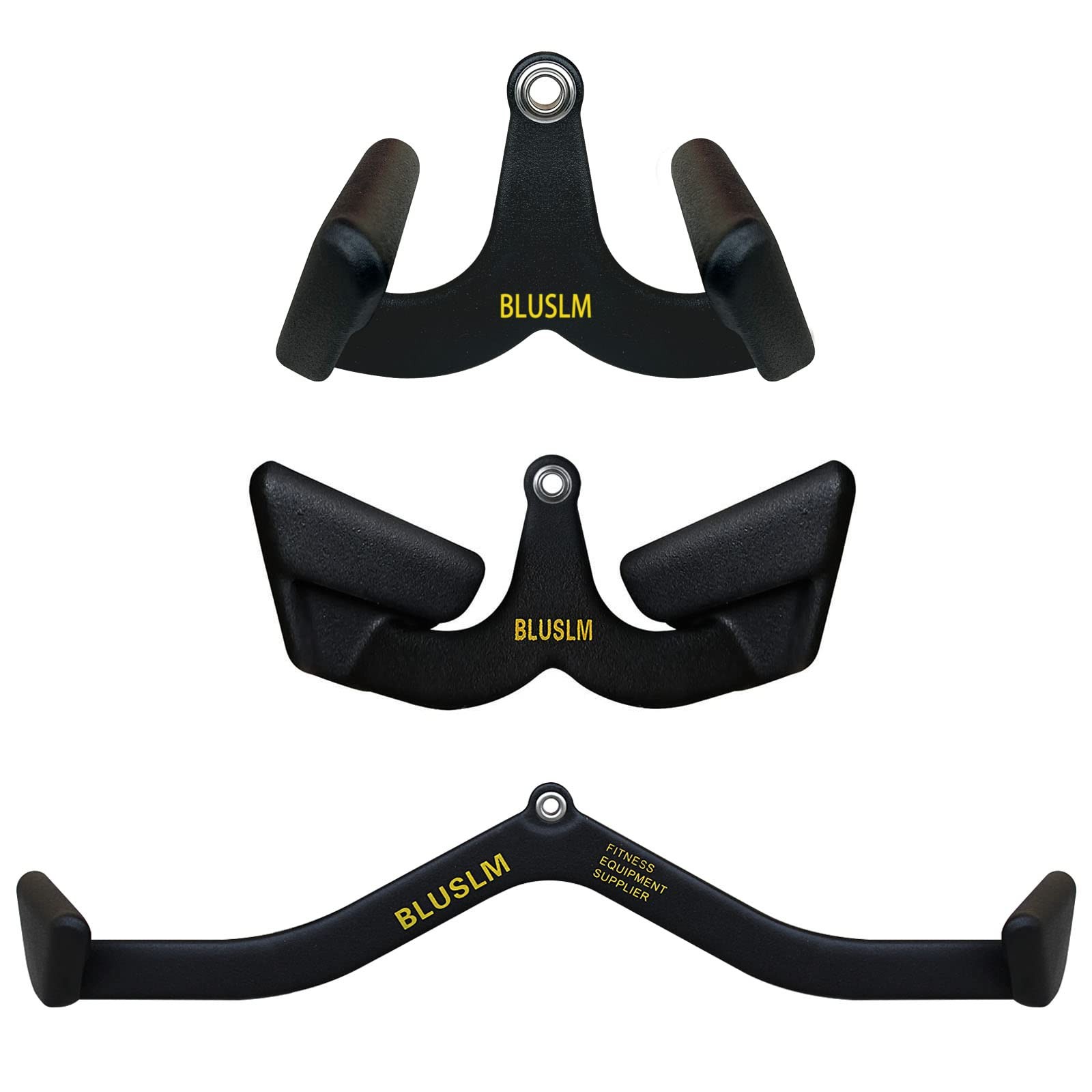 BLUSLM LAT Pull Down Bar for Cable Machine, LAT Pulldown Attachments Tbar Vba...