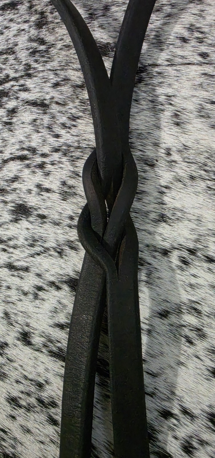 Black Leather Split Reins