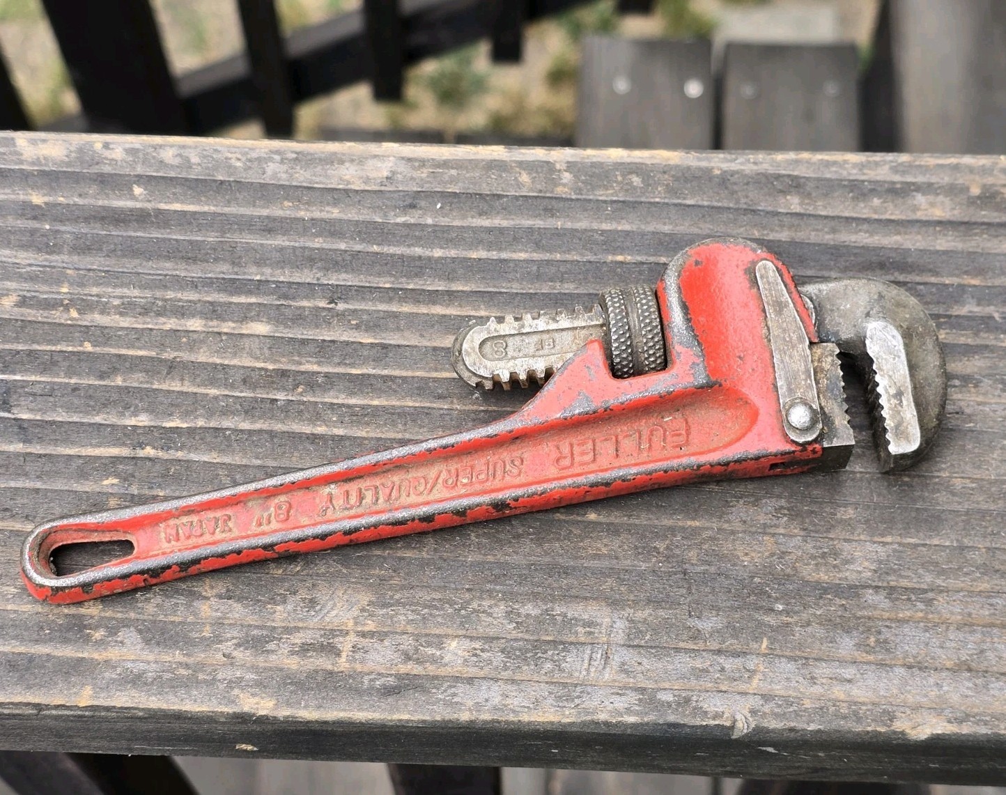 Fuller Super Quality 8 inch Pipe Wrench Made in Japan 8" Vintage