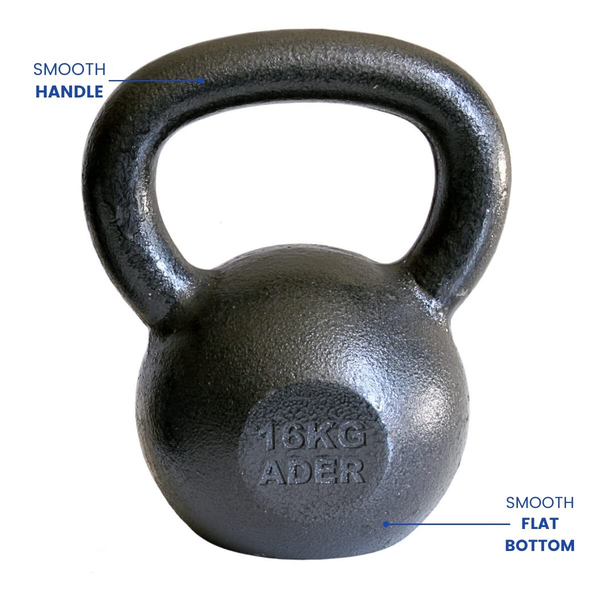 Ader 16kg Premier Kettlebell - 16kg/35lb