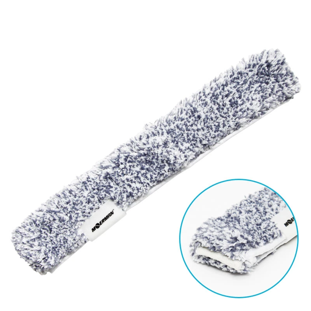 MOERMAN Silver Microfiber Sleeve Washer Cover Window Cleaning Washing - ANY SIZE