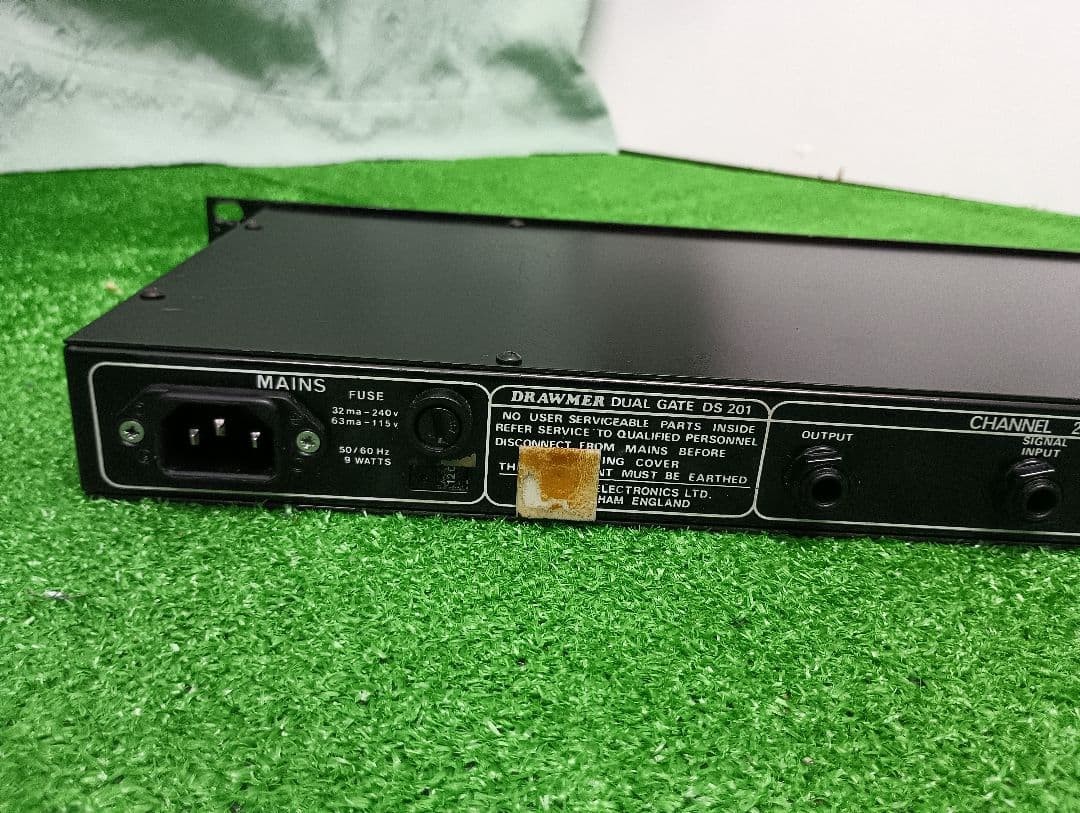DRAWMER DS201 Dual Channel Noise Gate Rack Mount System JP