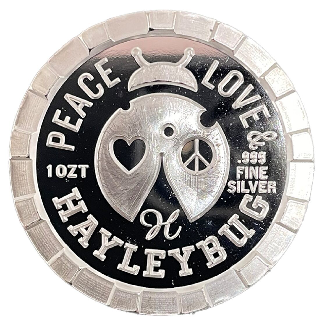 2025 Hayleybug 1 oz Abduction Stacker .999 silver Round