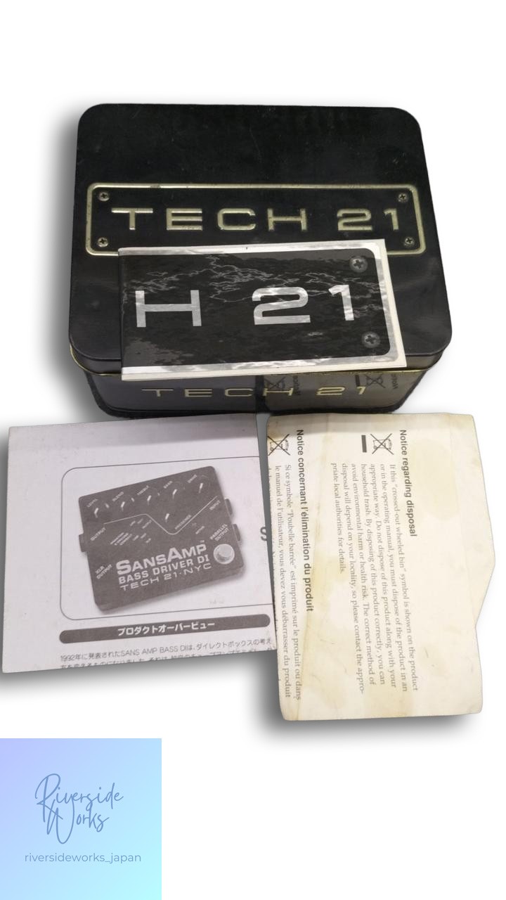 TECH21 SANSAMP BASS DRIVER DI Effect Pedal JP