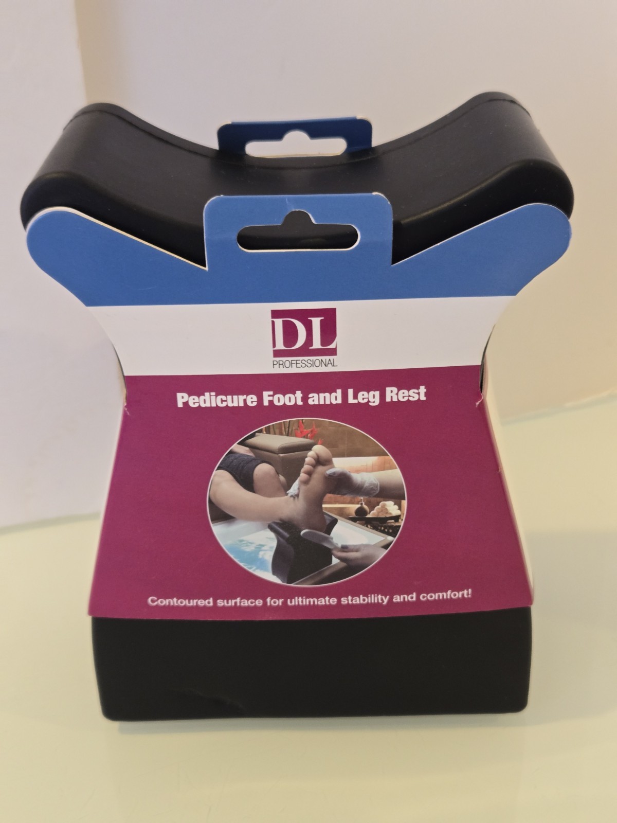 DL Professional pedicure Salon Foot Leg Rest For Stability And Comfort, New