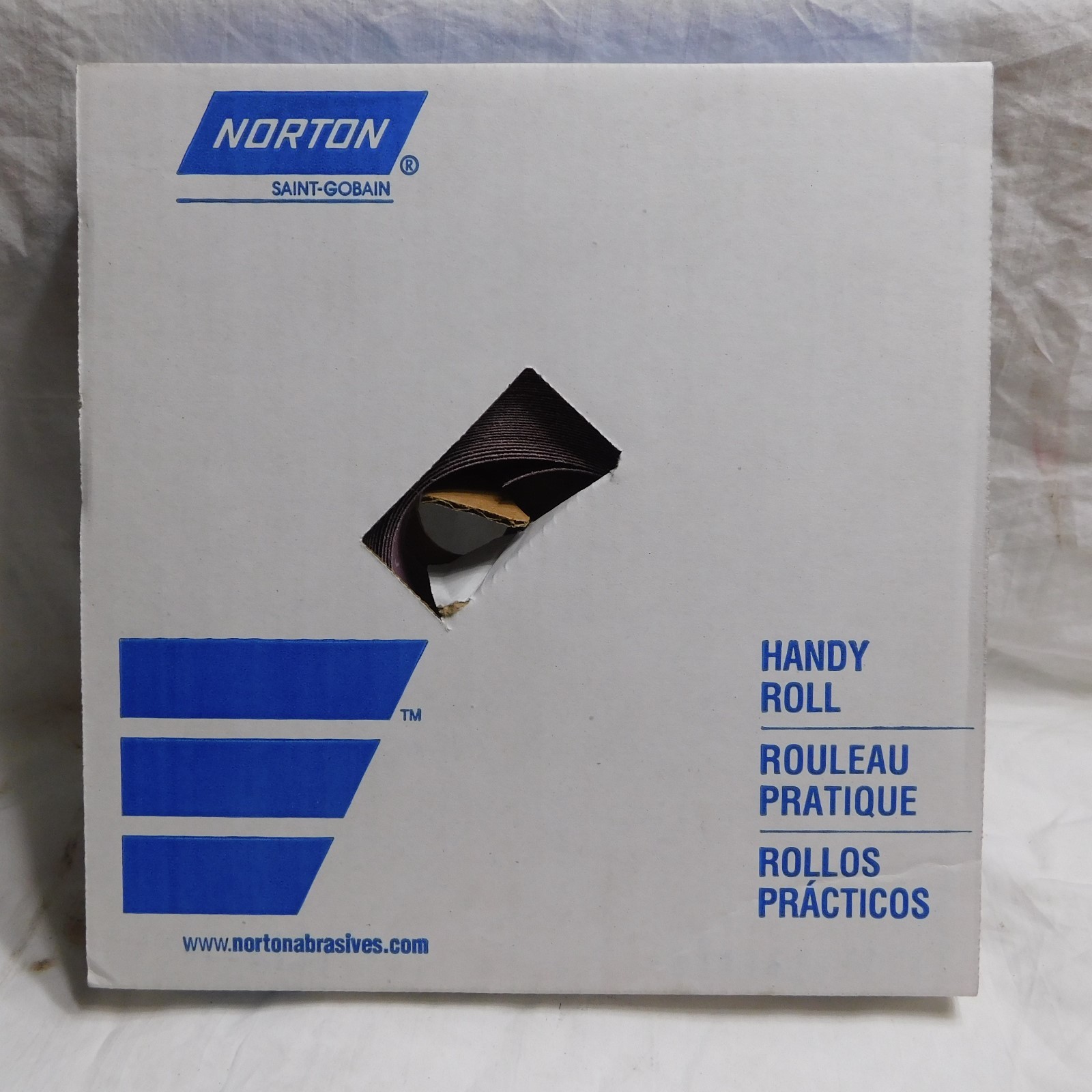 Norton 26276 Handy Roll K225 1" x 50 yd P80 Grit