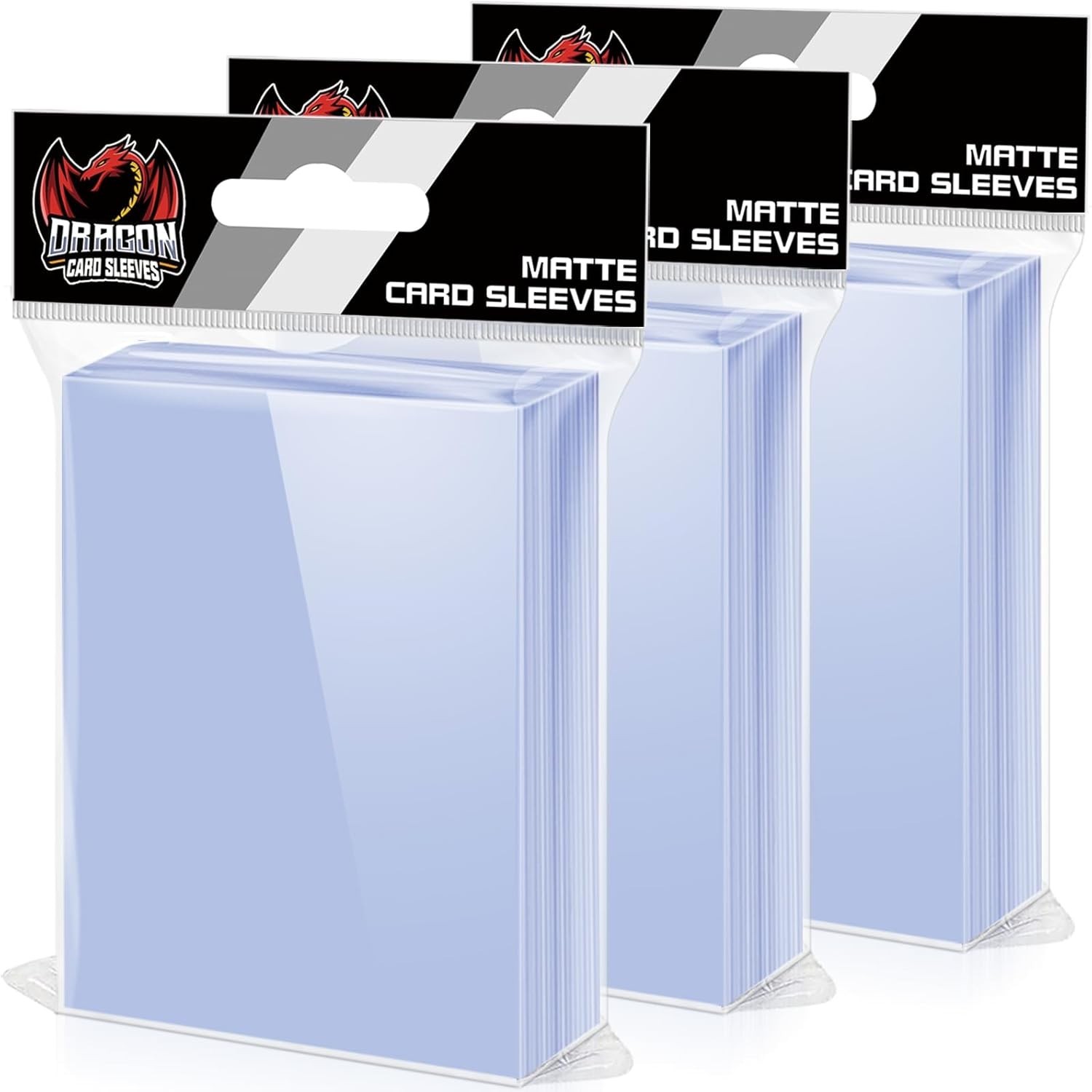 300 Count P5enny Card Sleeves for Trading Cards, Soft Protector Clear