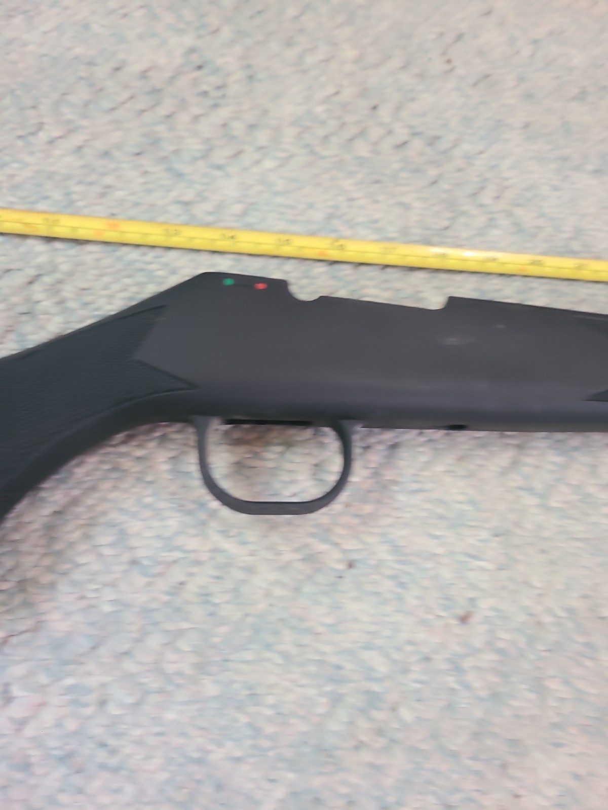 Traditions Tracker 209 Inline Muzzleloader Black Synthetic Stock With Buttpad