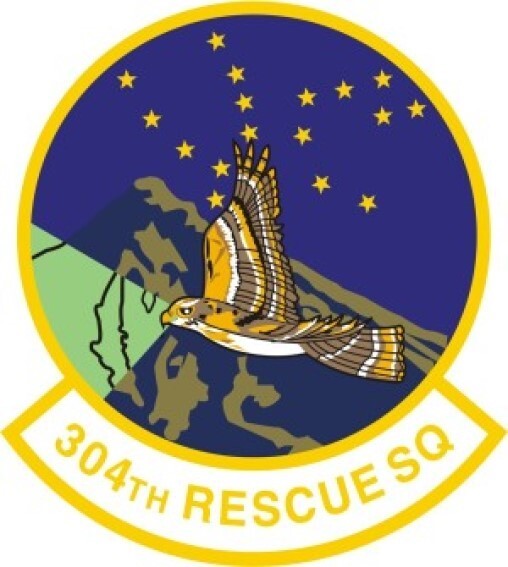 USAF 304th Rescue Squadron Self-adhesive Vinyl Decal