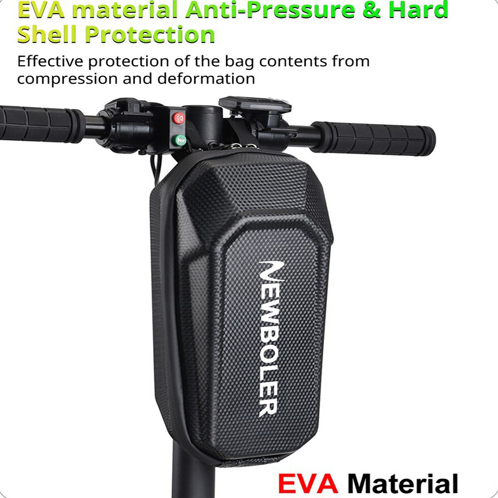 Electric Scooter MTB Bike Bicycle Front Bag Waterproof Case Hard Shell Cycling