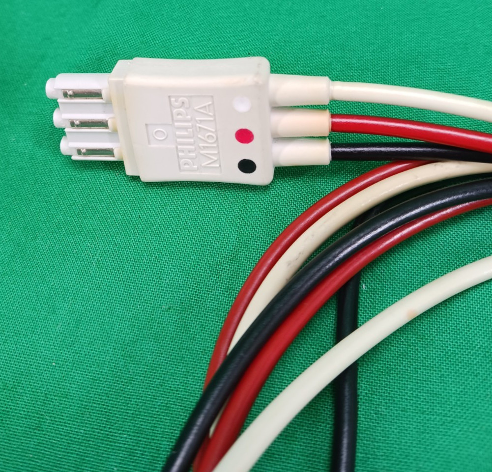 Philips M1671A 3 Lead Cable