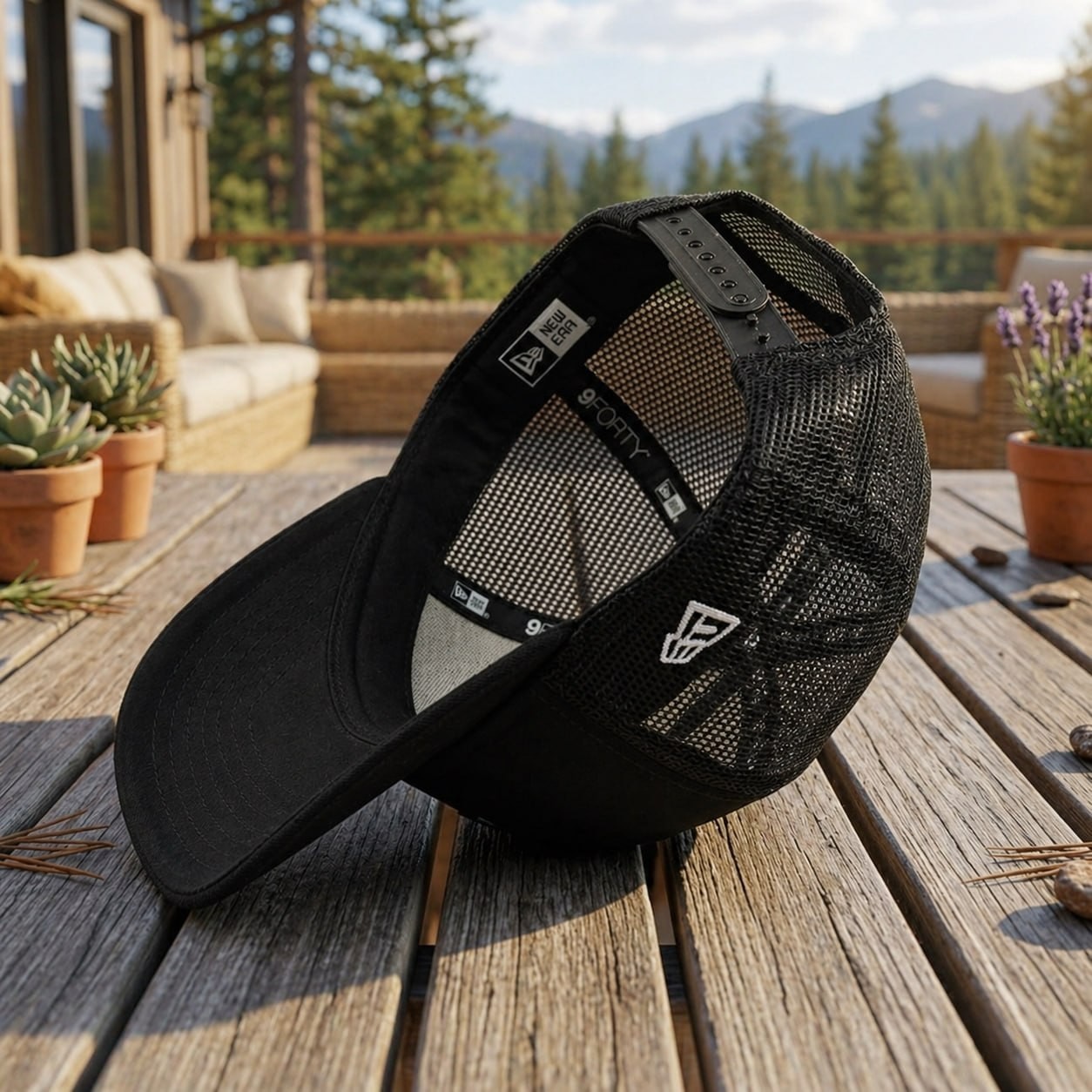 Subaru Embroidered Trucker Hat Mesh Adjustable Snapback Car Cap