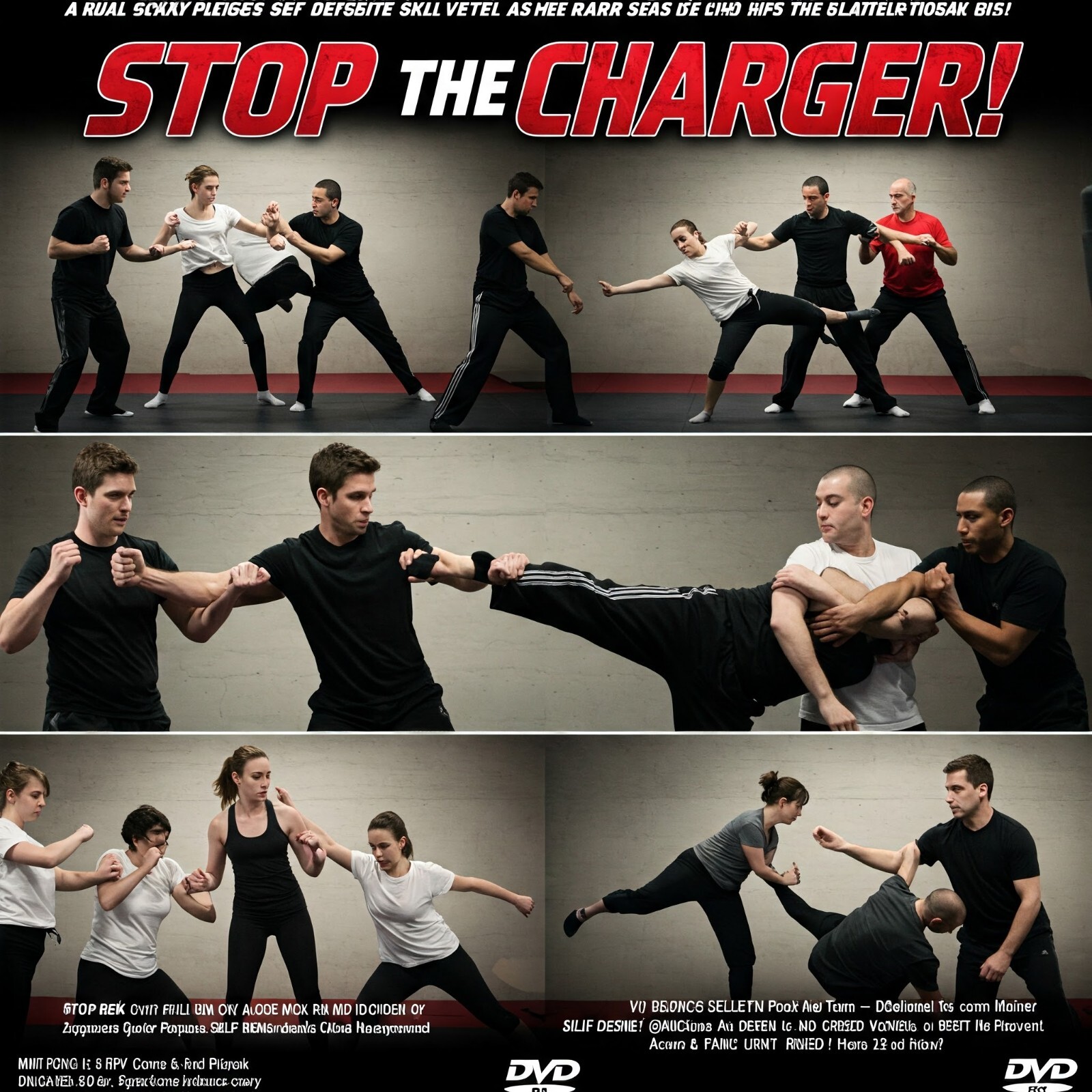 Martial Arts Training; Stop the Charging Attacker with Powerful Punches | BJJ