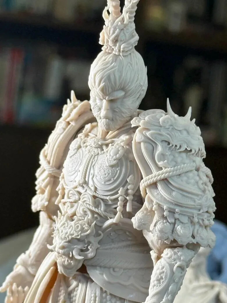Ultra Detailed Black Myth Wukong Statues 3D Printing Design STL Digital File