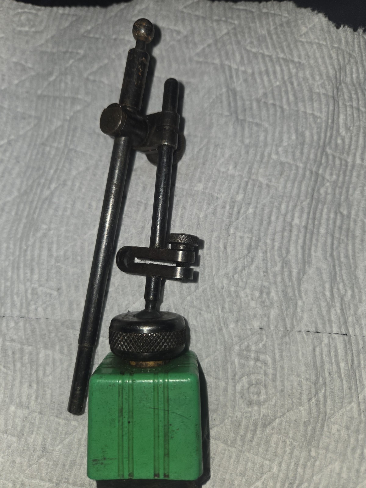 Enco Tiny Titan #100 Magnetic Base Indicator Holder VINTAGE
