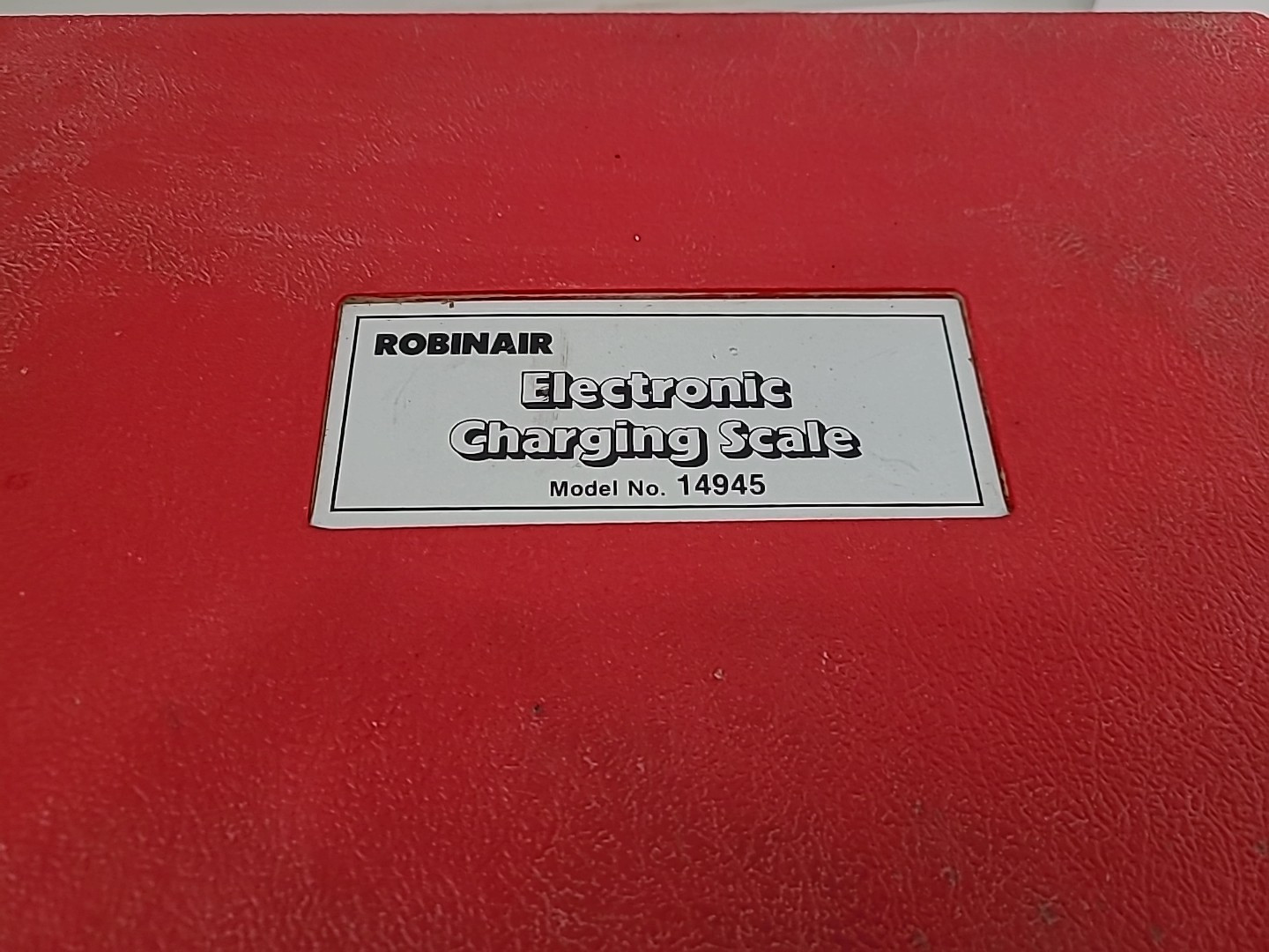 Electronic Charging Scale Robinair Model 14945 115VAC