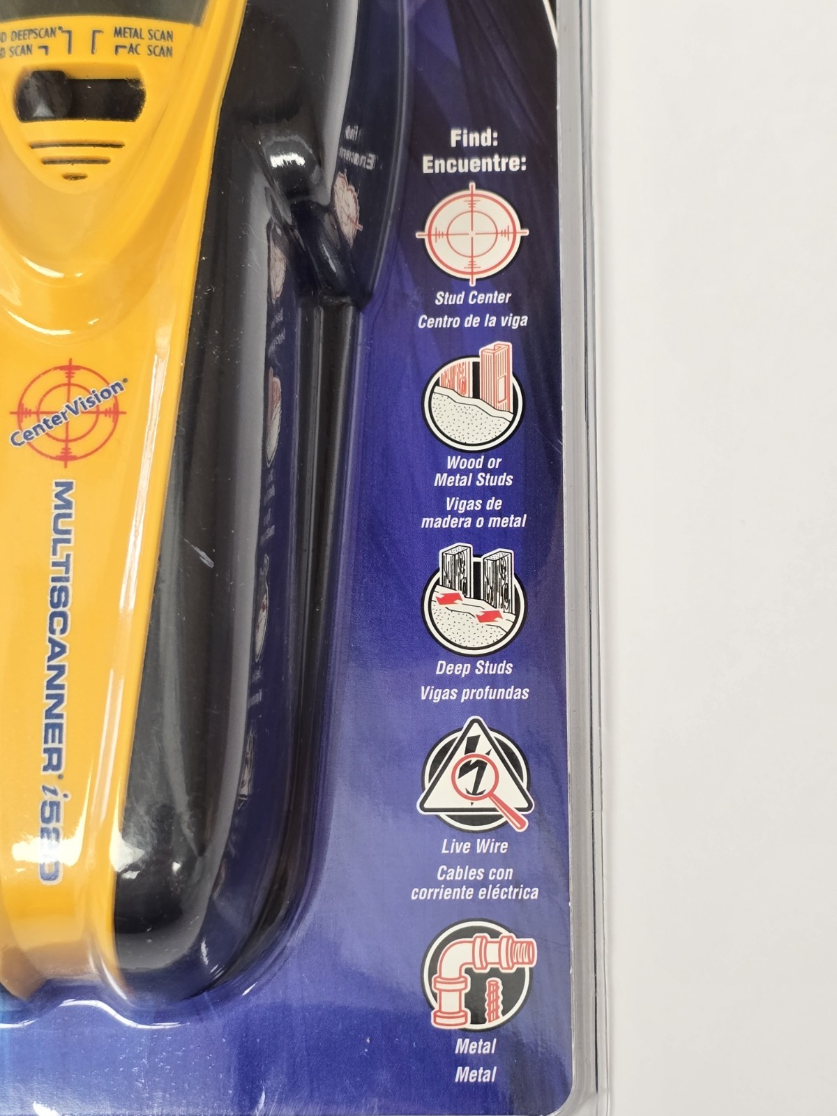 Zircon i520 OneStep Multi Scanner Stud Pipe Rebar Finder